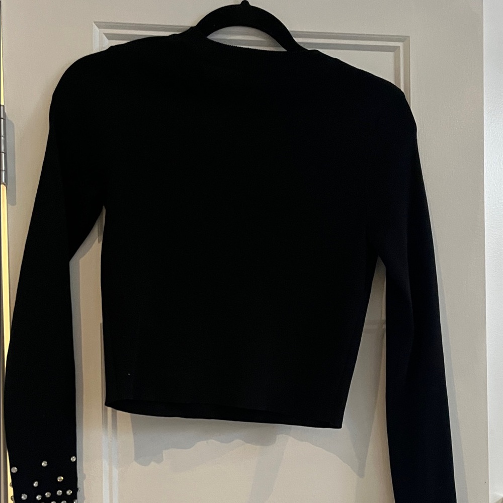 ELSA.M Black Ribbed Knitwear - Picture 3 of 4